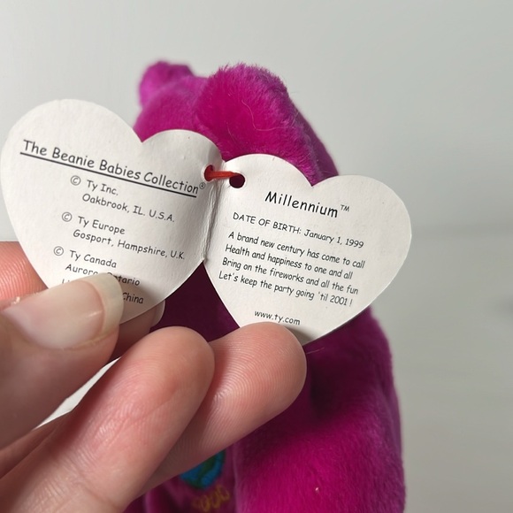 TY 2000 Millennium Bear • Rare Find! - Picture 8 of 10